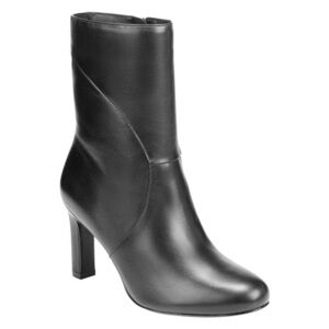 Naturalizer Harlene Black Leather Women's Boots 8